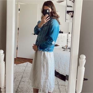 weathered jean jacket from abercrombie & fitch